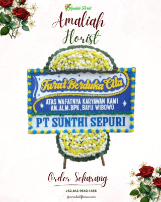Papan Bunga Duka di P Berayan Darat I